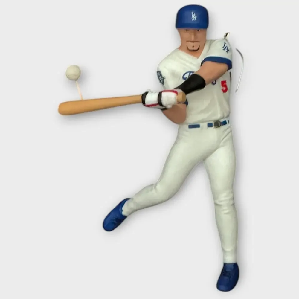 Hallmark MLB Nomar Garciaparra LA Dodgers At The Ballpark Ornament Vtg